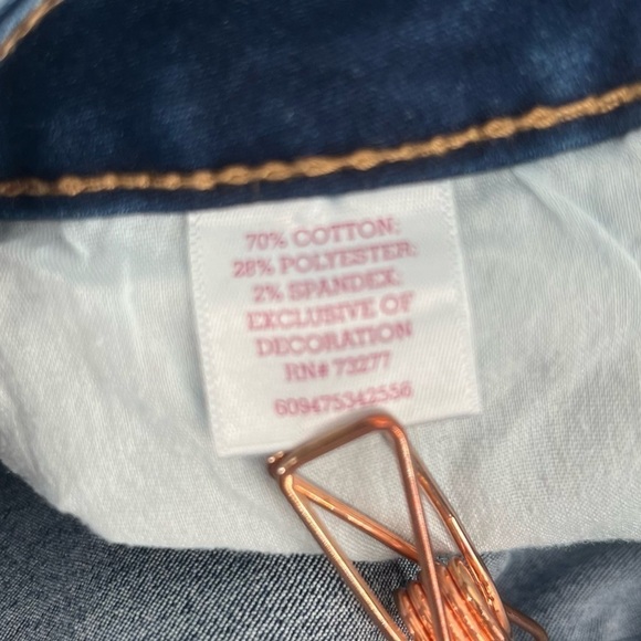 SO Cuffed Hem Jean Shorts Size 7 Women’s - Picture 5 of 5